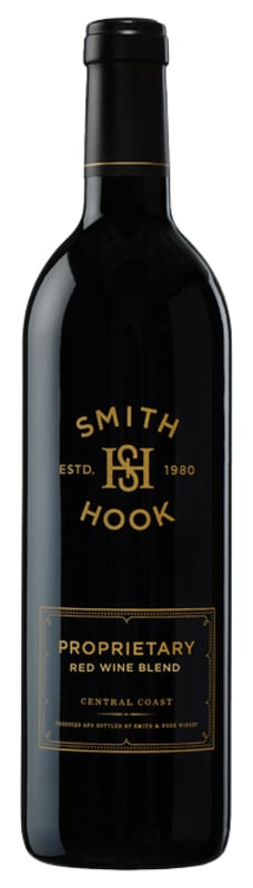 Smith & Hook Proprietary Red Blend 2014 Front Bottle Shot