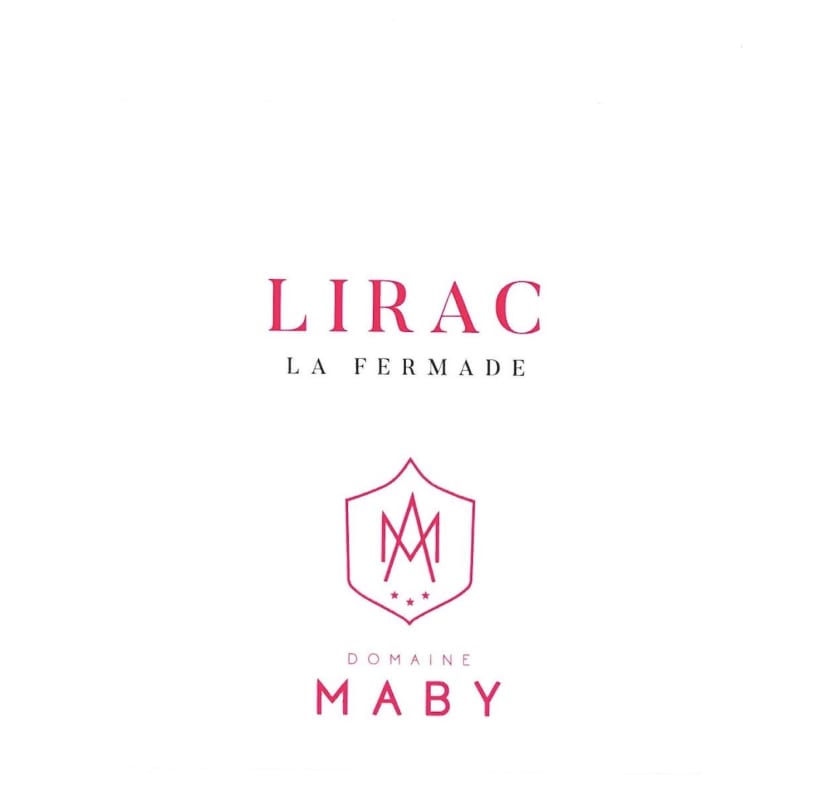 Domaine Maby Lirac La Fermade 2020 Front Label
