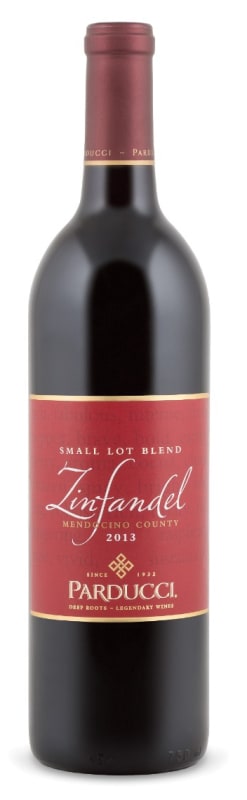 Parducci Small Lot Blend Zinfandel 2013 Front Bottle Shot