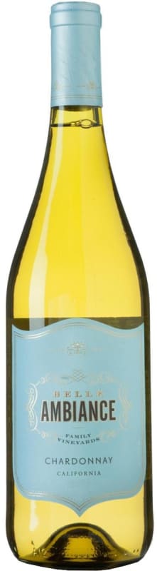 Belle Ambiance Chardonnay 2014 Front Bottle Shot