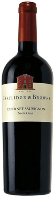 Cartlidge & Browne Cabernet Sauvignon 2017 Front Bottle Shot