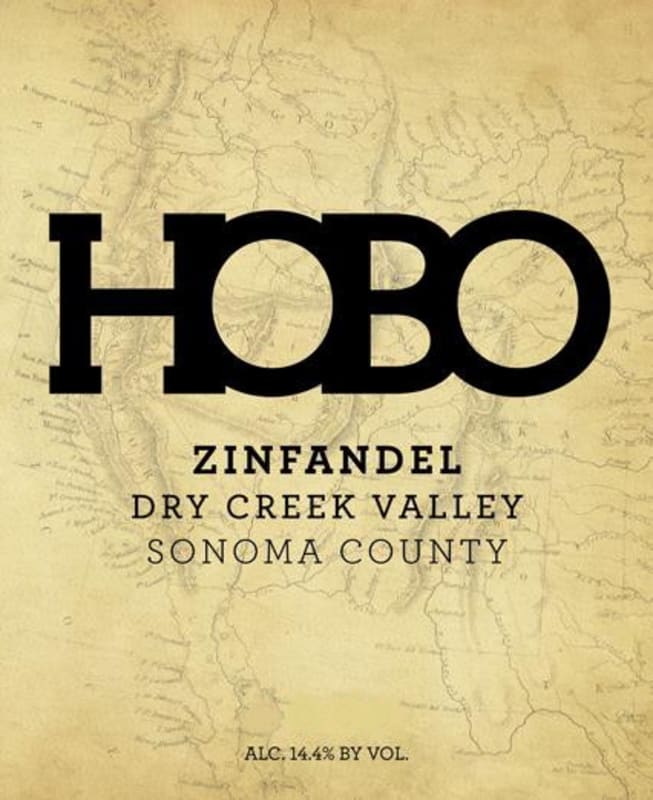 Hobo Wine Company Dry Creek Valley Zinfandel 2011 Front Label