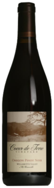 Coeur de Terre Vineyard Pinot Noir 2018 Front Bottle Shot