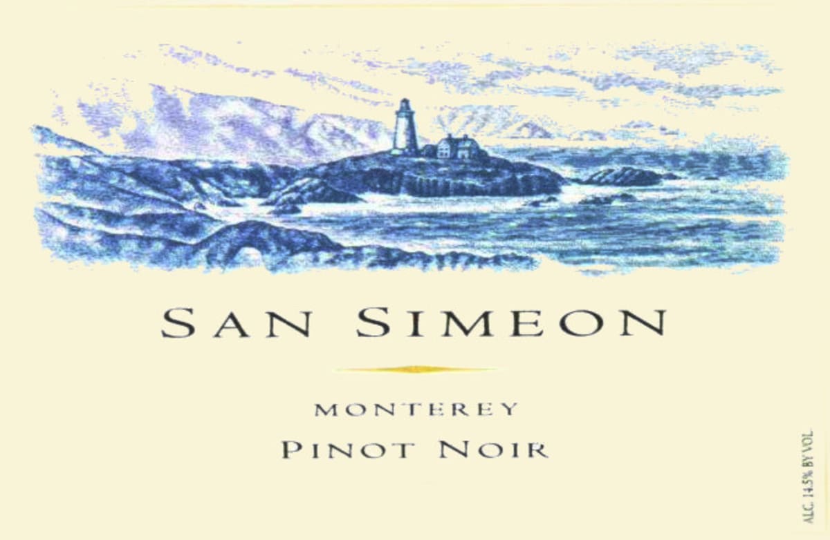 San Antonio San Simeon Pinot Noir 2011 Front Label