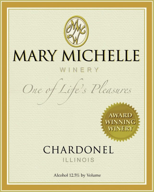 Mary Michelle Wines Chardonel 2013 Front Label