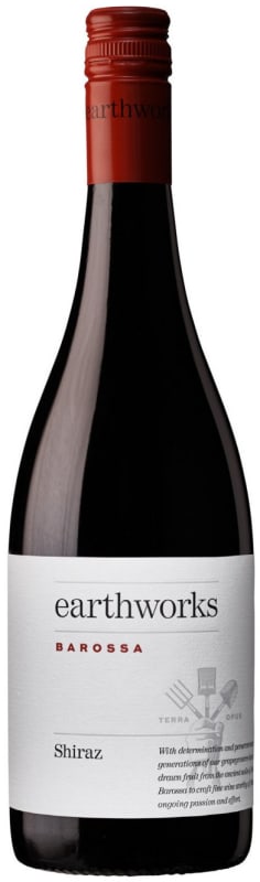 Earthworks Shiraz 2016 Front Bottle Shot