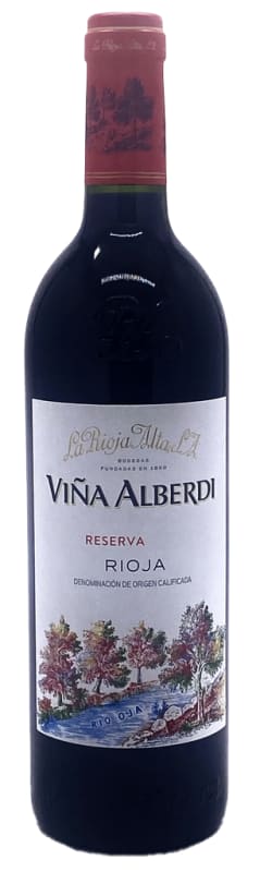 La Rioja Alta Vina Alberdi Reserva Tinto 2019 Front Bottle Shot
