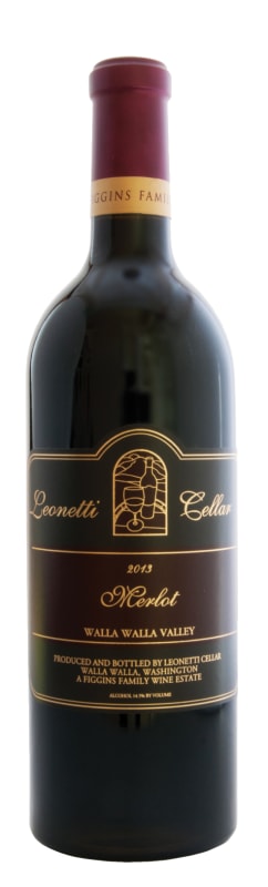 Leonetti Merlot 2013 Front Bottle Shot