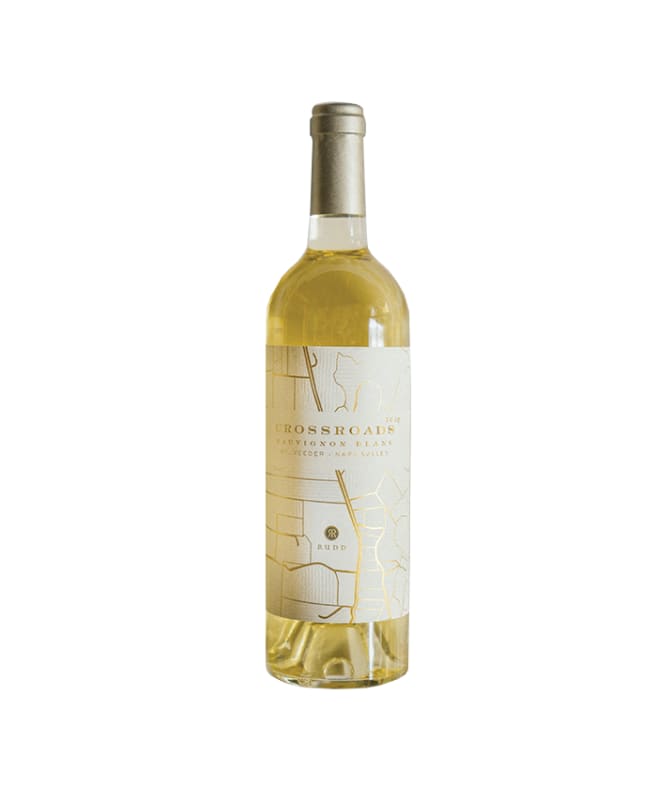 Rudd Crossroads Sauvignon Blanc 2018 Front Bottle Shot