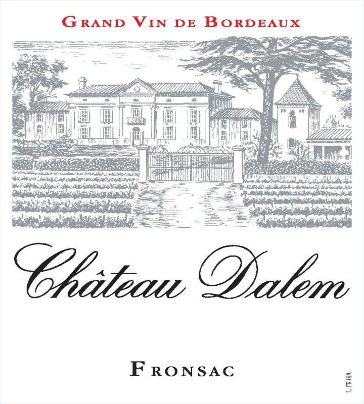 Chateau Dalem (375ML half-bottle) 2019 Front Label