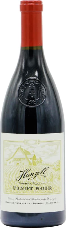 Hanzell Pinot Noir 2008 Front Bottle Shot