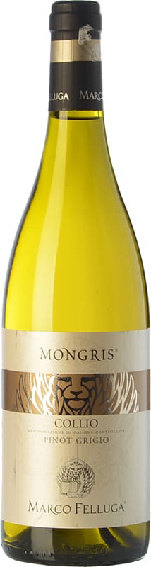 Marco Felluga Mongris Pinot Grigio 2015 Front Bottle Shot