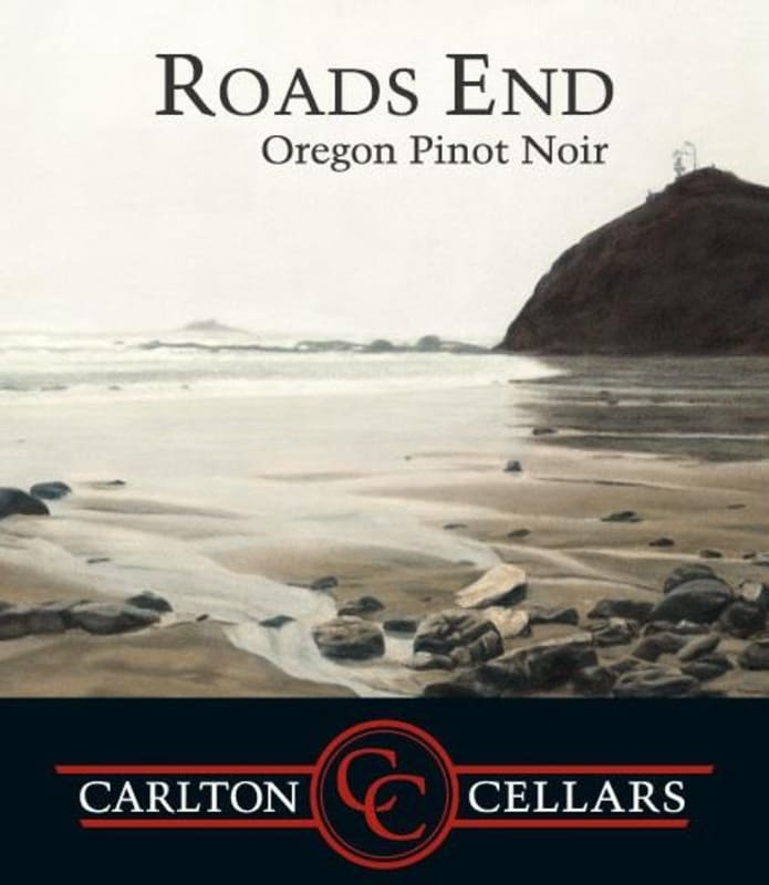 Carlton Roads End Pinot Noir 2012 Front Label