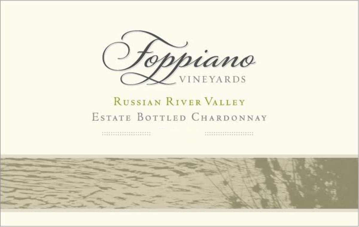 Foppiano Estate Chardonnay 2015 Front Label