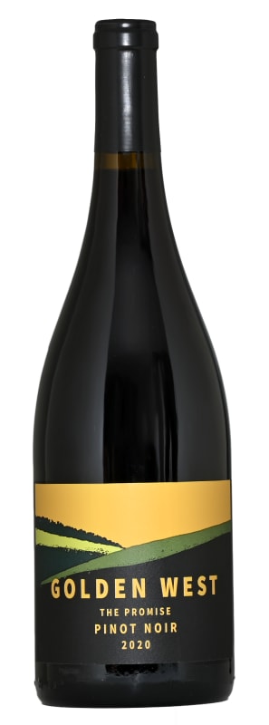 Golden West Pinot Noir 2020 Front Bottle Shot