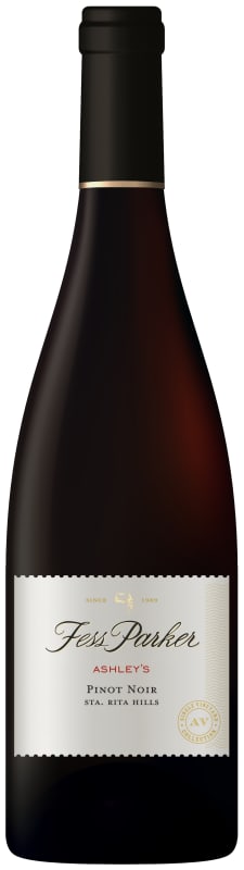 Fess Parker Ashley's Vineyard Pinot Noir 2017 Front Bottle Shot