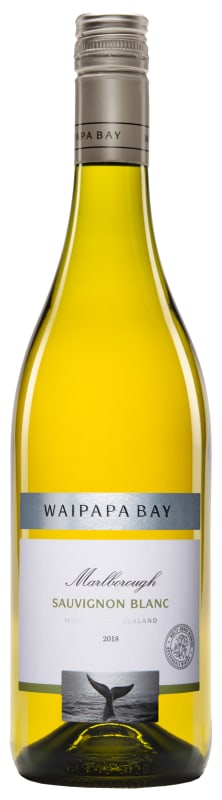 Waipapa Bay Sauvignon Blanc 2018 Front Bottle Shot