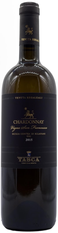 Regaleali Vigna San Francesco Chardonnay 2015 Front Bottle Shot