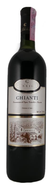 Cantina Gabriele Chianti (OU Kosher) 2017 Front Bottle Shot