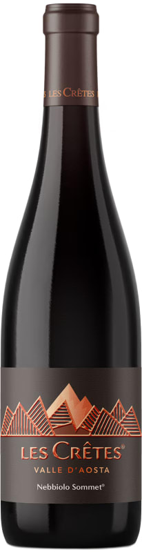 Les Cretes Nebbiolo Sommet 2020 Front Bottle Shot