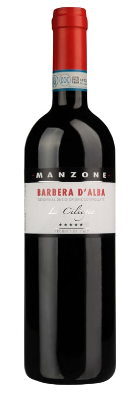 Manzone Barbera d'Alba Le Ciliegie 2024 Front Bottle Shot