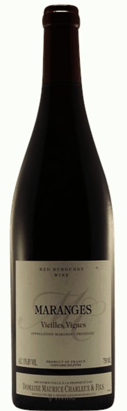 Domaine Maurice Charleux & Fils Maranges Vieilles Vignes 2018 Front Bottle Shot