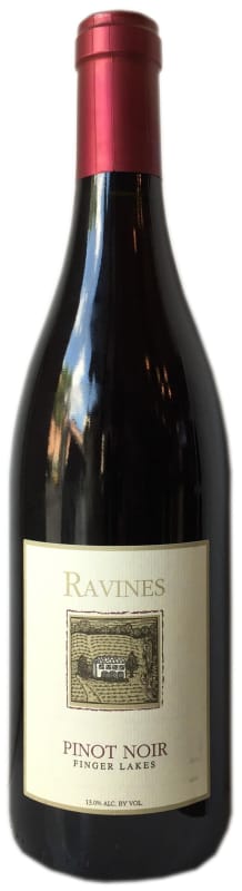 Ravines Pinot Noir 2015 Front Bottle Shot