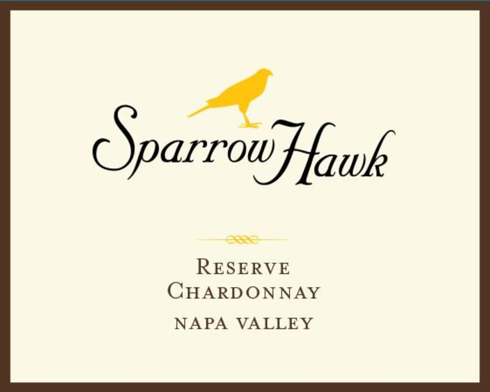 Sparrow Hawk Reserve Chardonnay 2015 Front Label