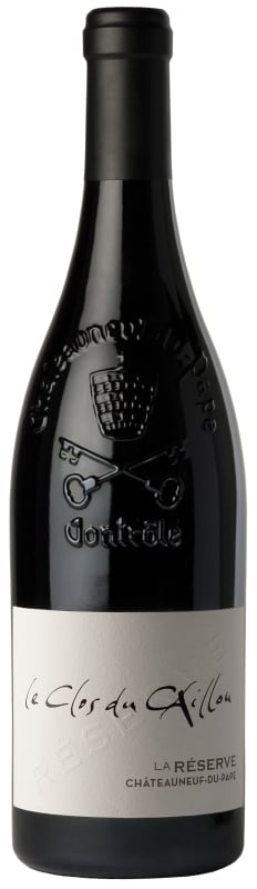 Clos du Caillou Chateauneuf-du-Pape Reserve 2015 Front Bottle Shot