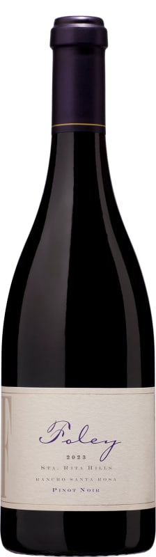 Foley Estate Winery Rancho Santa Rosa Pinot Noir 2023 Front Bottle Shot
