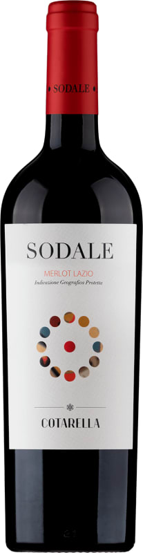Famiglia Cotarella Sodale Merlot 2018 Front Bottle Shot