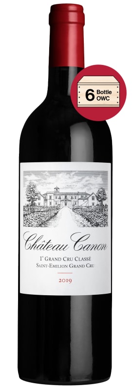 Chateau Canon (6 Bottles in OWC) 2019 Front Bottle Shot