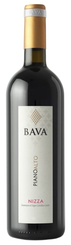 Bava Pianoalto Nizza Barbera 2019 Front Bottle Shot