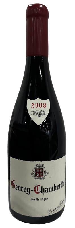 Domaine Fourrier Gevrey-Chambertin Vieilles Vigne (stained label) 2008 Front Bottle Shot