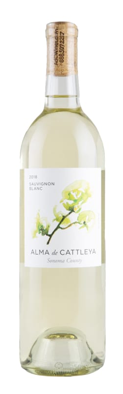 Alma de Cattleya Sauvignon Blanc 2018 Front Bottle Shot