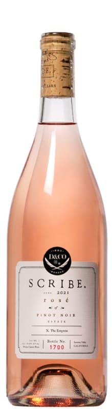 Scribe Rose of Pinot Noir 2021 Front Bottle Shot