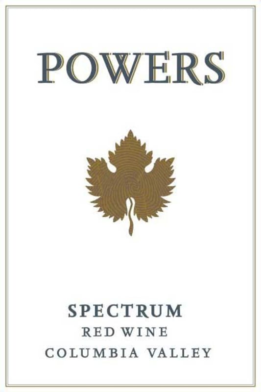 Powers Spectrum Red 2015 Front Label