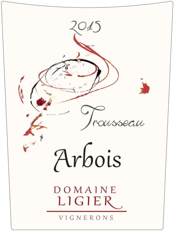 Domaine Ligier Arbois Trousseau 2015 Front Label