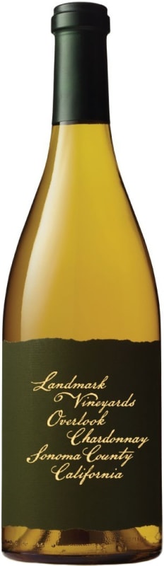 Landmark Overlook Chardonnay 2017 Front Bottle Shot