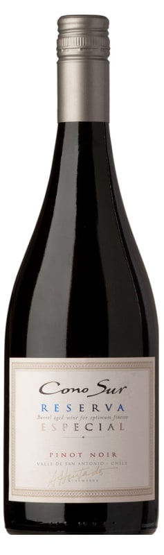 Cono Sur Reserva Especial Pinot Noir 2014 Front Bottle Shot