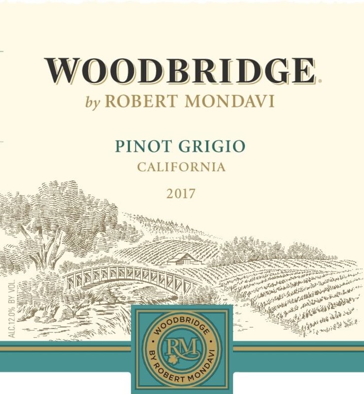 Woodbridge Pinot Grigio 2017 Front Label