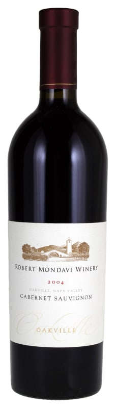 Robert Mondavi Oakville District Cabernet Sauvignon 2004 Front Bottle Shot