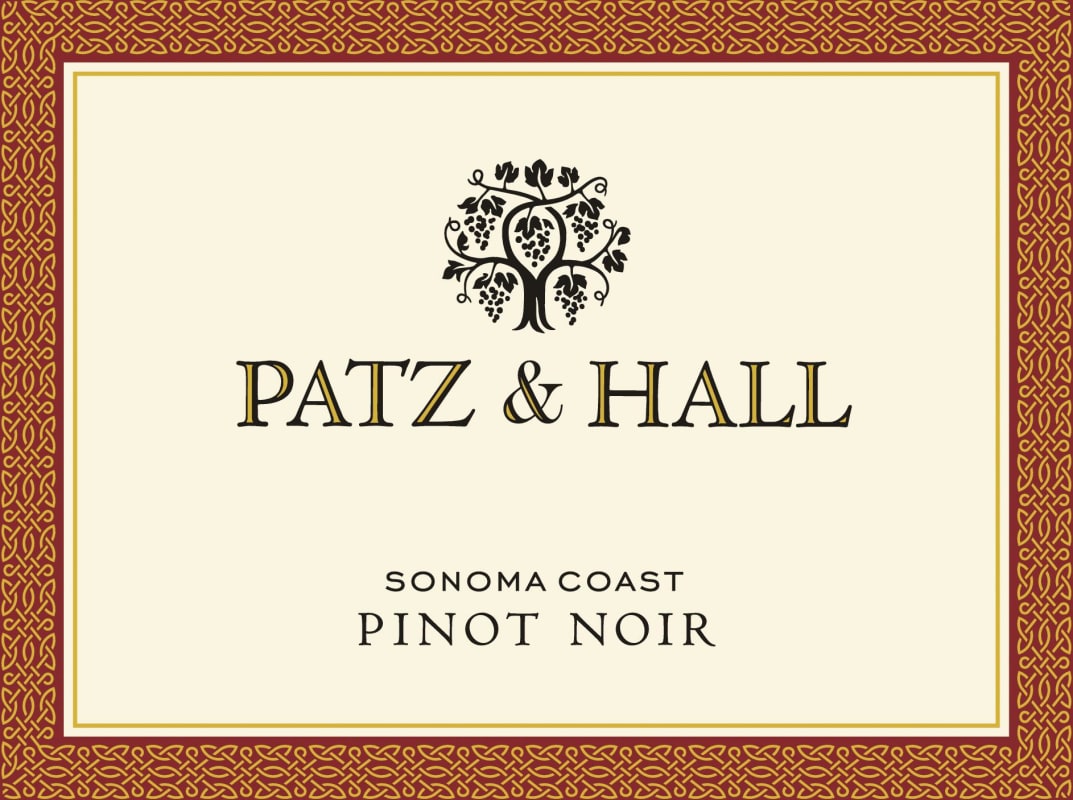 Patz & Hall Sonoma Coast Pinot Noir (375ML half-bottle) 2023 Front Label
