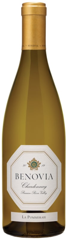 Benovia La Pommeraie Chardonnay 2019 Front Bottle Shot
