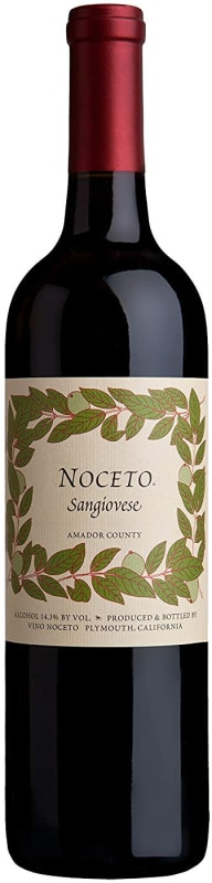 Vino Noceto Sangiovese 2017 Front Bottle Shot