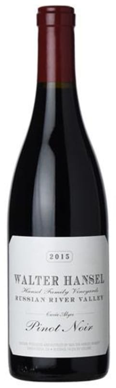 Walter Hansel Cuvee Alyce Pinot Noir 2015 Front Bottle Shot