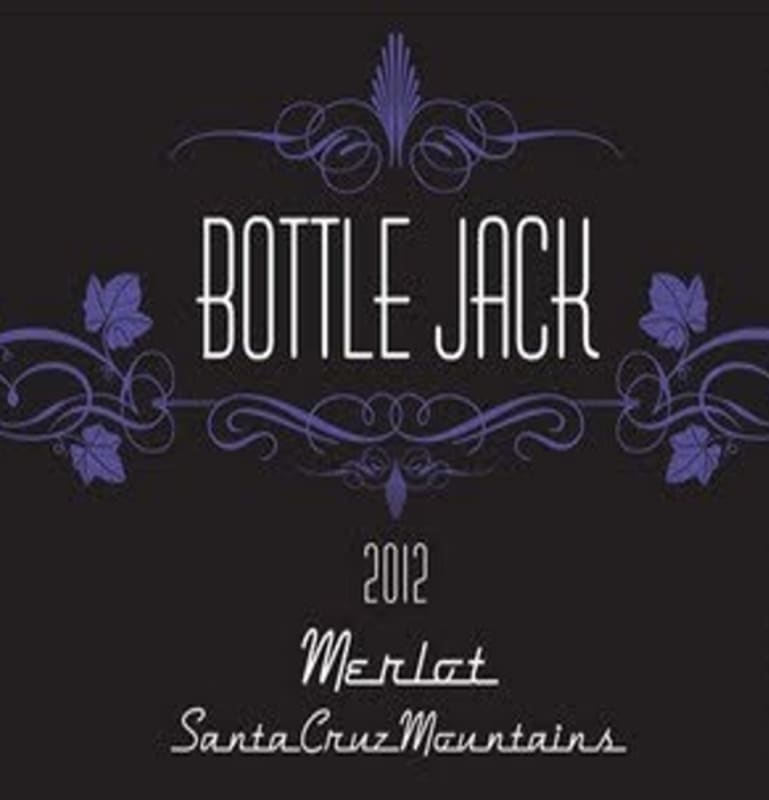 Bottle Jack Winery Merlot 2012 Front Label