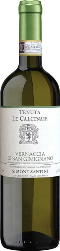 Le Calcinaie Vernaccia di San Gimignano 2024 Front Bottle Shot