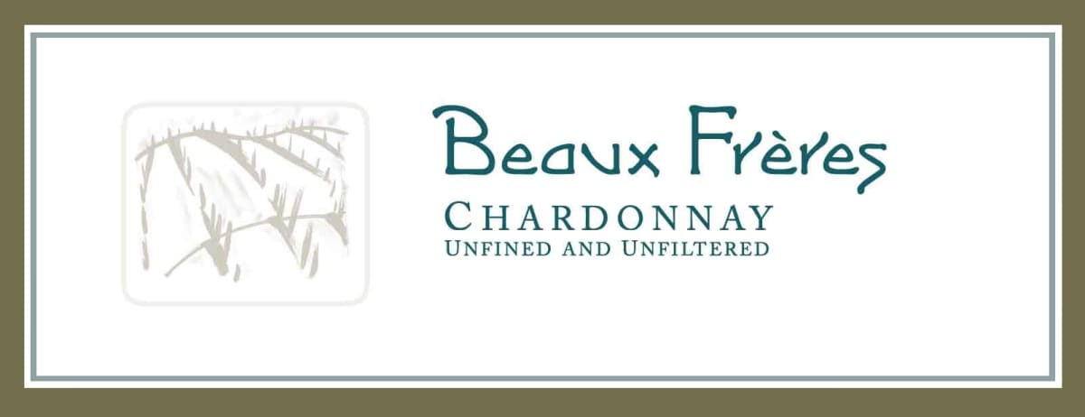 Beaux Freres Yamhill-Carlton District Chardonnay 2012 Front Label