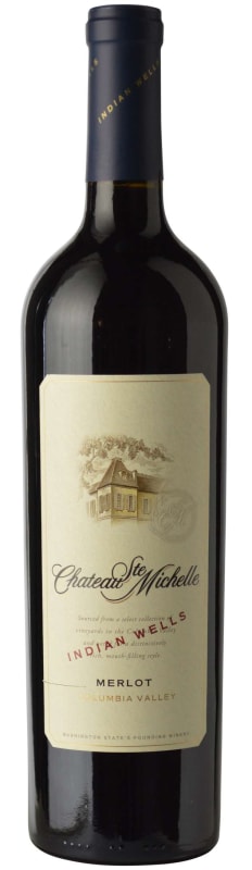 Chateau Ste. Michelle Indian Wells Vineyard Merlot 2018 Front Bottle Shot